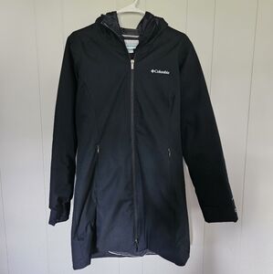 Columbia Women's Autumn Rise Mid Black Hooded Jacket Size M